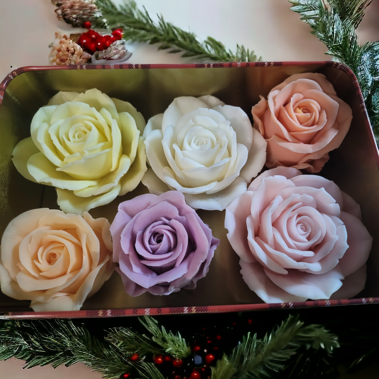 Half Dozen Rose Box